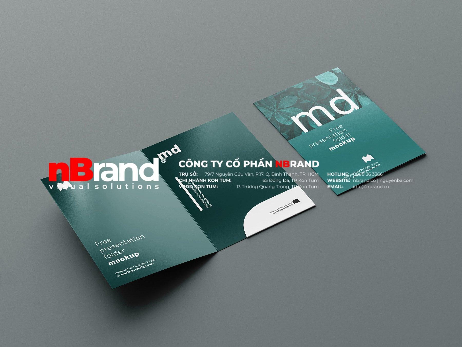 Mockups Design Bìa đựng hồ sơ - Folder 2