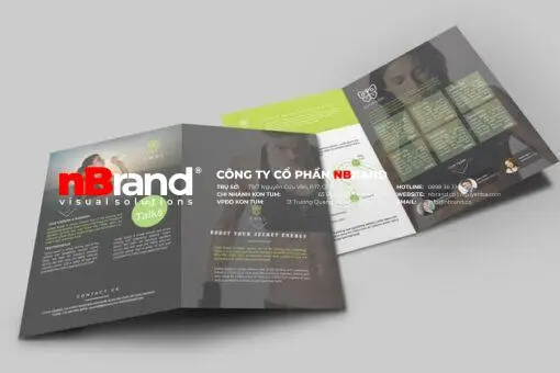 Tờ gấp - Leaflets, Brochures Brochure
