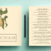Thực đơn - Menus Free Menu Mockup Design