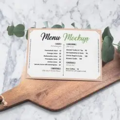 Thực đơn - Menus 14 Thực đơn - Menus Landscape Menu Card