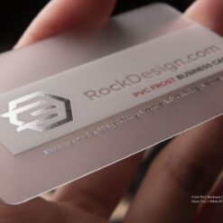 Thẻ nhựa - Platic cards 16 Thẻ nhựa - Platic cards frostpvc rockdesign02