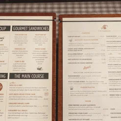 Thực đơn - Menus 12 Thực đơn - Menus in thuc don menu kon tum 1