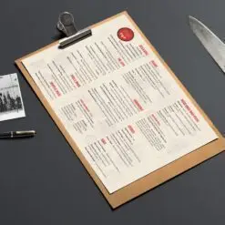 Thực đơn - Menus 11 Thực đơn - Menus in thuc don menu kon tum 3