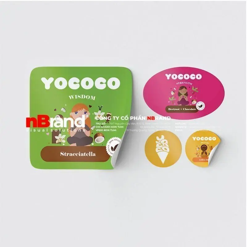 Print Nhãn dán - Decal labels nhan dan