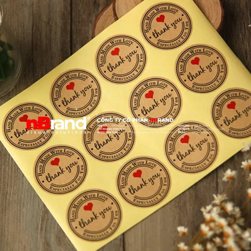 nhanx1. Nhãn dán - Decal labels