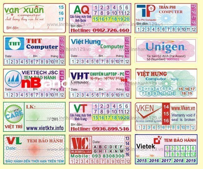 tem4 Tem bảo hành - Warranty void tem4