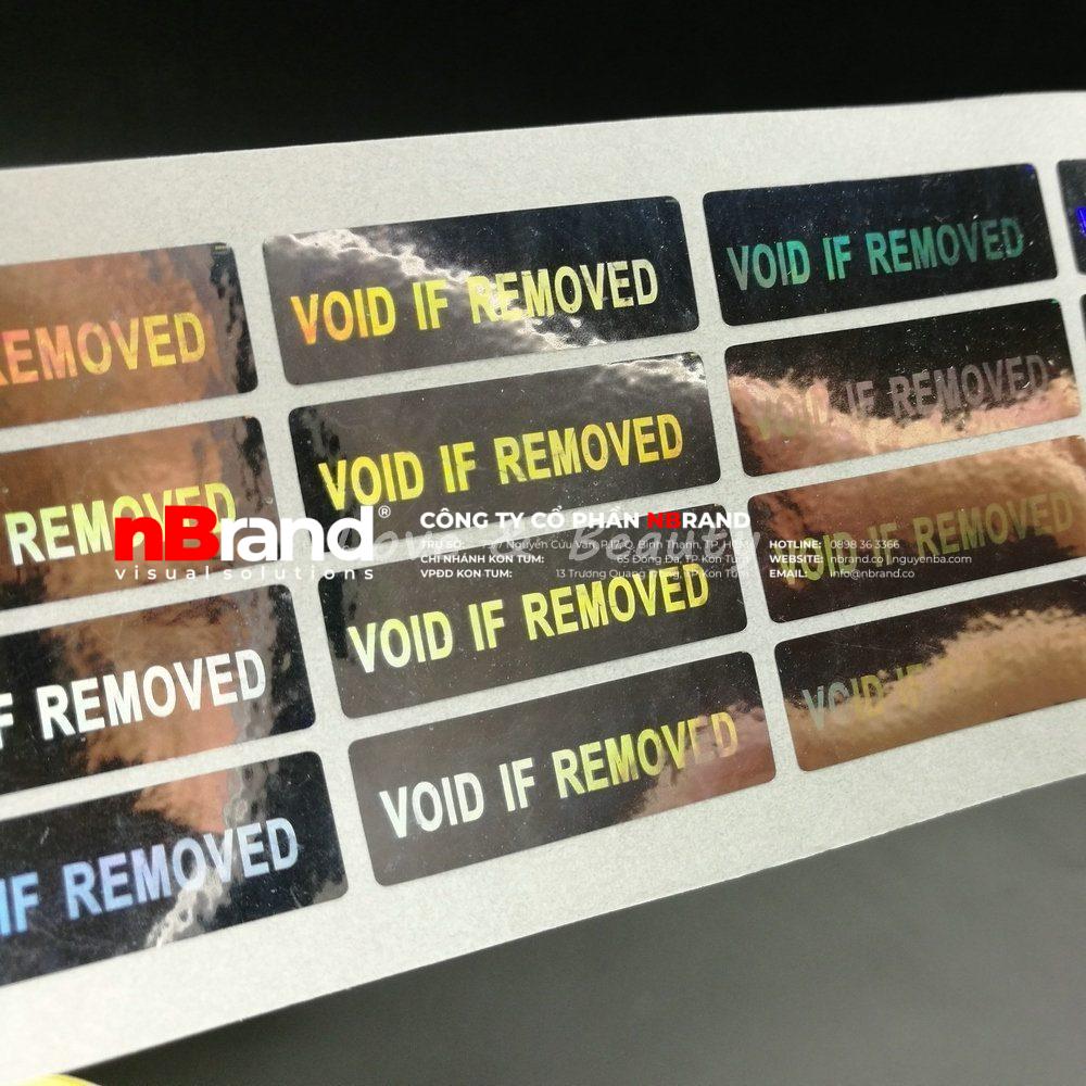 tem5 Tem bảo hành - Warranty void tem5