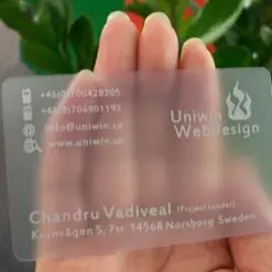 Thẻ nhựa - Platic cards trong6