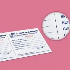 Vé - Tickets 20 Vé - Tickets ve5