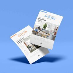 Tờ rơi cao cấp - Premium Flyer 16 Tờ rơi cao cấp - Premium Flyer Branding A4 Flyer Mockup 1 1536x1152 1
