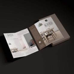 Tờ rơi số lượng ít 13 Tờ rơi số lượng ít Branding Bi Fold Brochure Mockup 2 1600x1200 1