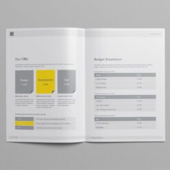 Hồ sơ năng lực - Business Brochure Company Proposal Template 7