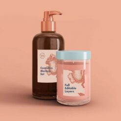 Nhãn Chai Lọ - Bottle Labels 13 Nhãn Chai Lọ - Bottle Labels Cosmetics Mockup 3 1024x683 2