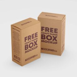 Nhãn Hộp - Box Labels Craft Box Mockup 1024x768 1
