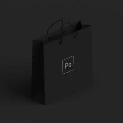 Túi Giấy Có Quai Xách - Paper Bags with Handles 15 Túi Giấy Có Quai Xách - Paper Bags with Handles Dark Shopping Bag Mockup 1 1024x717 1