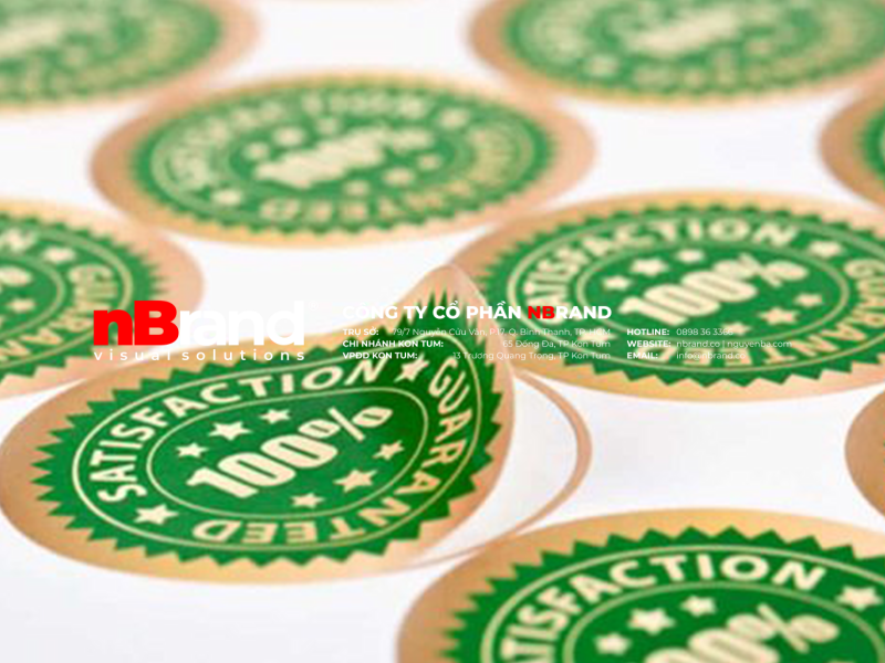 Decal-Giấy Nhãn Giấy - Paper Labels Decal Giay