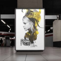 Backlit Film Free Metro Station Poster Mockup scaled 850x607 1
