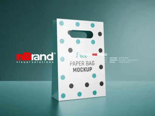 Túi giấy số lượng ít - Small quantity paper bags Gift Bag Mockup 1 1024x768 1