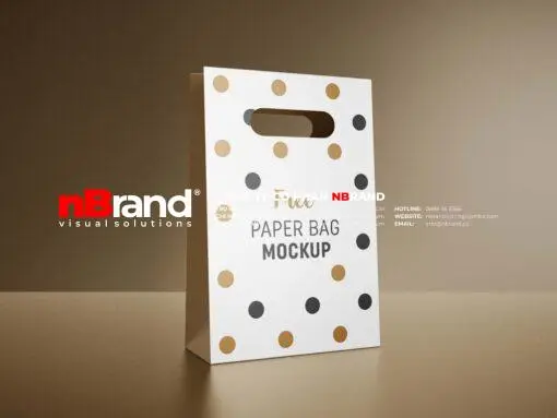 Túi giấy số lượng ít - Small quantity paper bags Gift Bag Mockup 3 1024x768 1