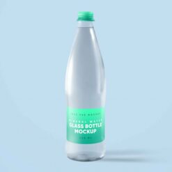 Nhãn Chai Nước - Watter Bottle Labels 15 Nhãn Chai Nước - Watter Bottle Labels Mineral Glass Water Bottle Mockup 1024x819 1