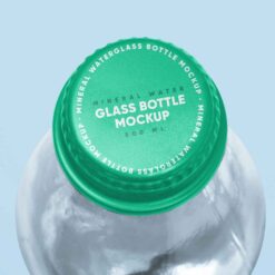 Nhãn Chai Nước - Watter Bottle Labels Mineral Glass Water Bottle Mockup 2 1024x768 1