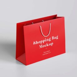 Túi Giấy Có Quai Xách - Paper Bags with Handles Paper Shopping Bag Mockup 1 1536x1024 1