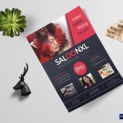 Tờ rơi số lượng nhiều 12 Tờ rơi số lượng nhiều Professional Beauty Salon