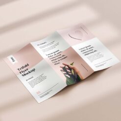 Tờ rơi gấp 3 - Trifold Brochure 11 Tờ rơi gấp 3 - Trifold Brochure Tri fold DL Flyer Mockup 1 1536x1152 1