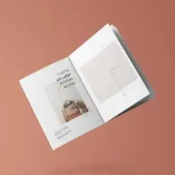 Hồ sơ thiết kế - Brochure Design 15 Hồ sơ thiết kế - Brochure Design US Letter Floating Brochure Mockup 1 926x1024 1