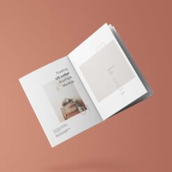 Hồ sơ thiết kế - Brochure Design 15 Hồ sơ thiết kế - Brochure Design US Letter Floating Brochure Mockup 1 926x1024 1
