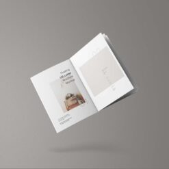Hồ sơ thiết kế - Brochure Design US Letter Floating Brochure Mockup 1024x768 1