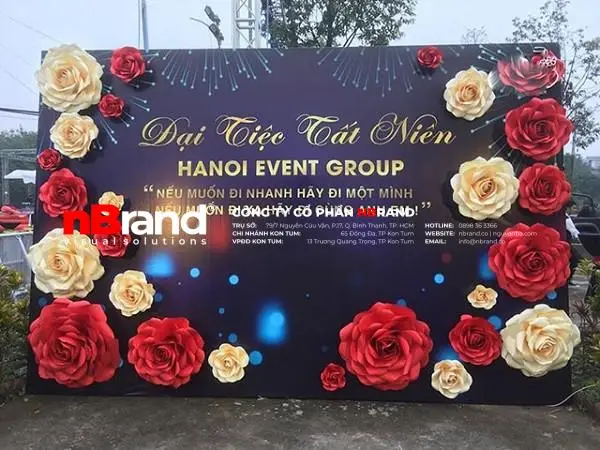 Backdrop sự kiện Backdrop sự kiện