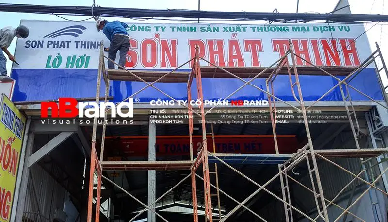 Bảng hiệu Decal Bảng hiệu Decal