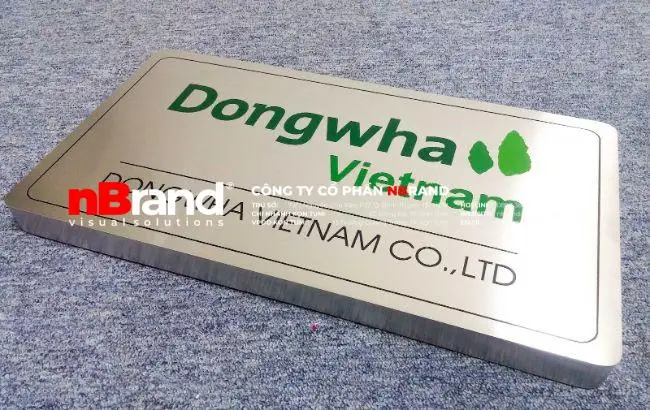 Bảng inox, đồng, nhôm ăn mòn Bảng inox, đồng, nhôm ăn mòn