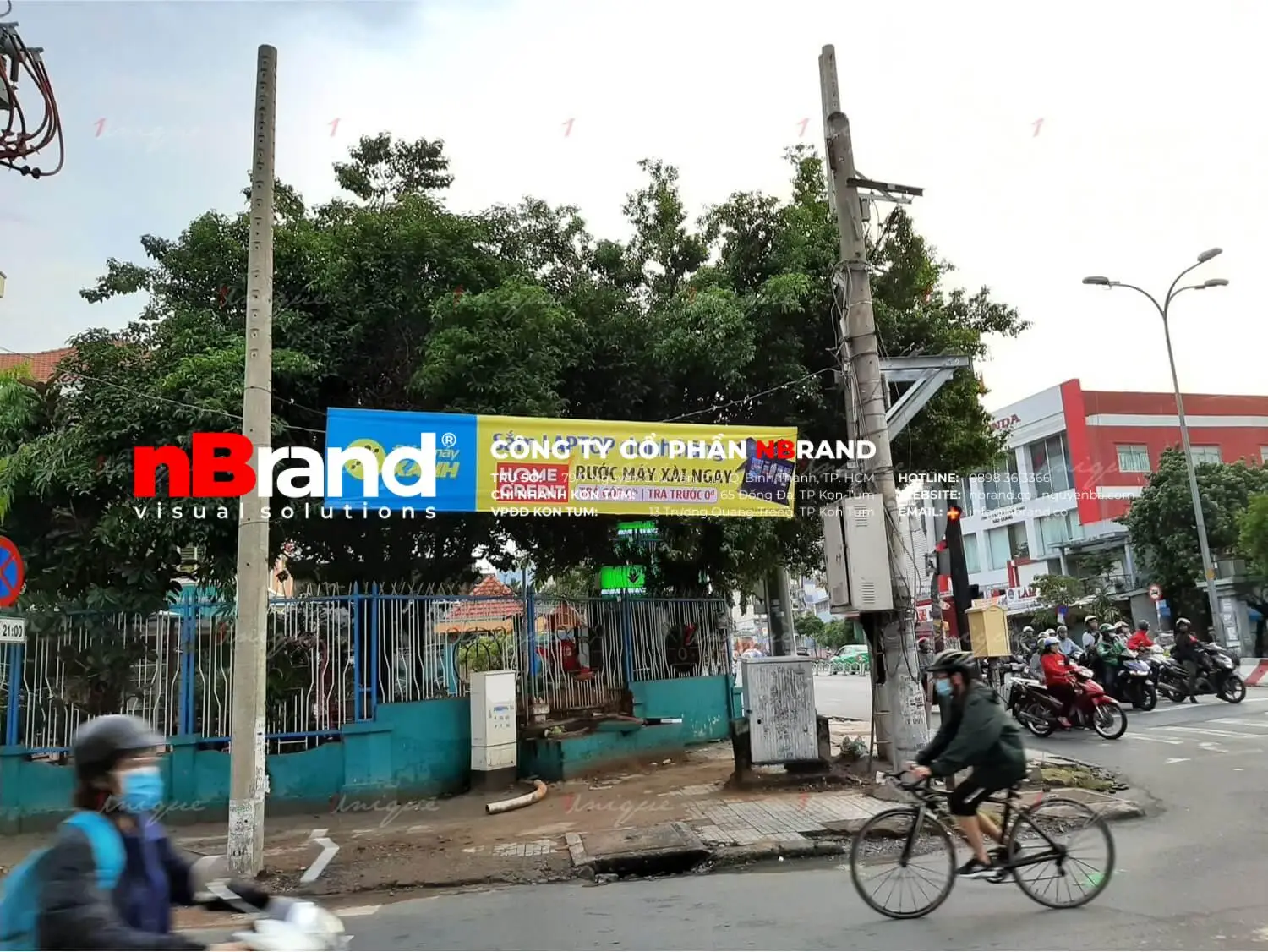 Treo băng rôn bang ron quang cao kon tum 1