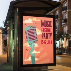 Backlit Film 11 Backlit Film bus stop billboard mockup 23 2147912062