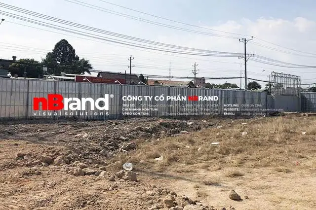 Hàng rào dự án / Hoarding Hàng rào dự án / Hoarding