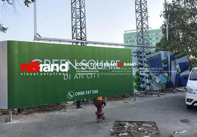 Hàng rào dự án / Hoarding Hàng rào dự án / Hoarding