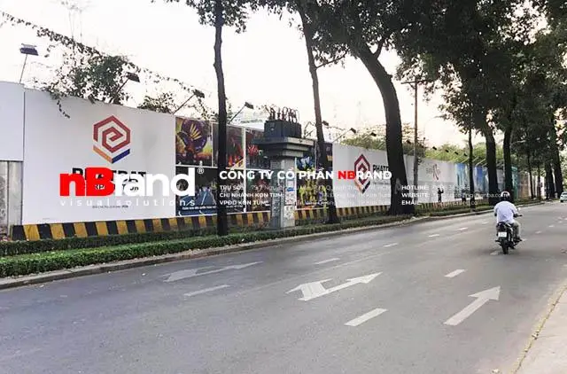 Hàng rào dự án / Hoarding Hàng rào dự án / Hoarding
