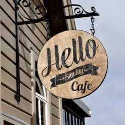 Bảng treo - Hanging Signs 14 Bảng treo - Hanging Signs hello1