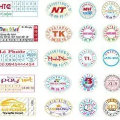 Tem Bảo Hành - Stamp Waranty 16 Tem Bảo Hành - Stamp Waranty in tem be in xuan nghi