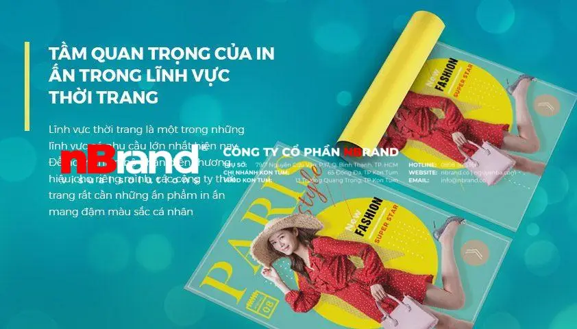In ấn trong lĩnh vực thời trang - In ấn Kon Tum