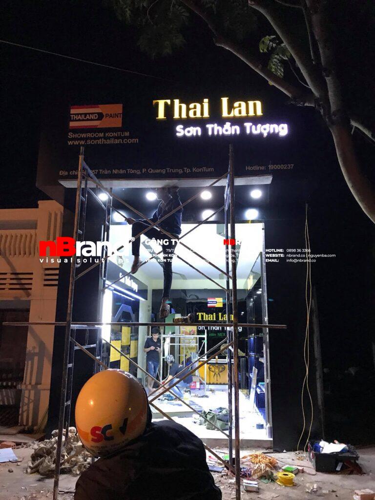 Trọn gói showroom Sơn ThaiLan - Sơn thần tượng