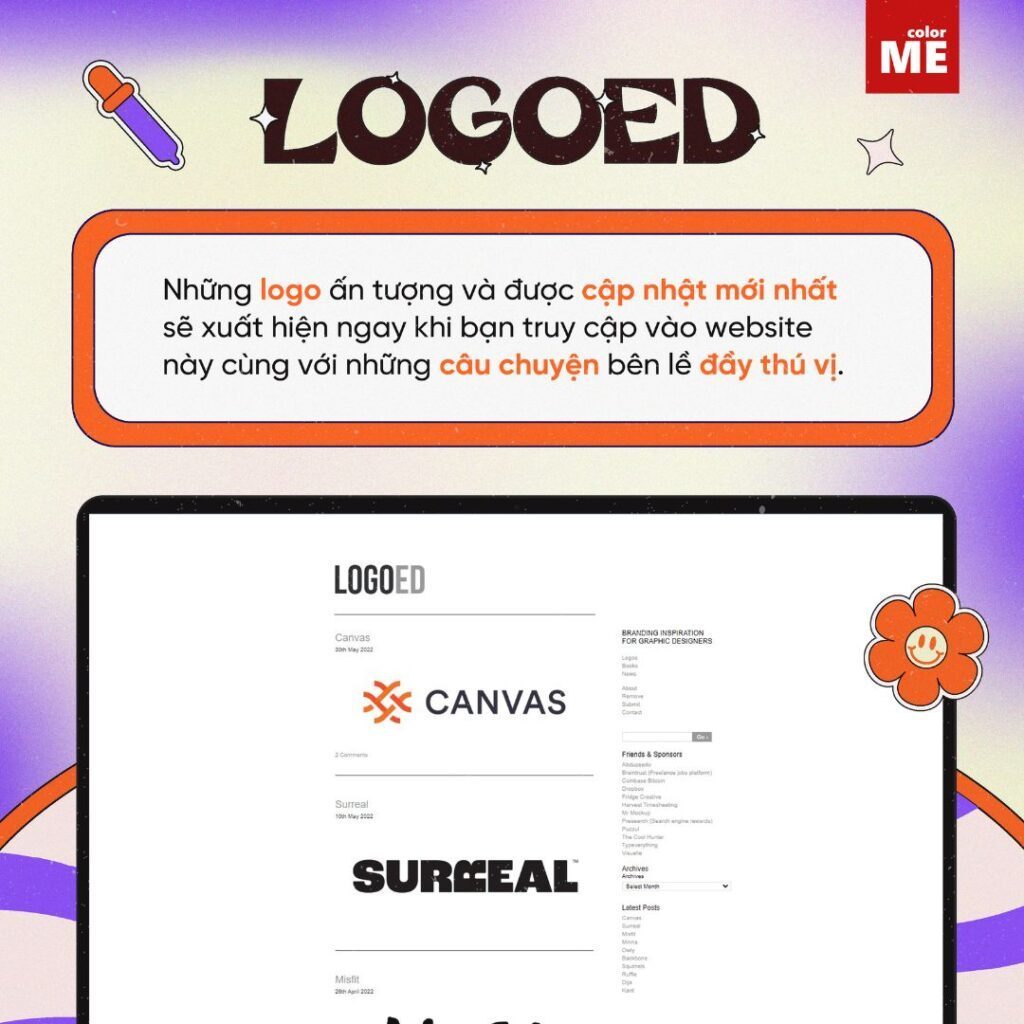8 website tìm cảm hứng thiết kế logo và bộ nhận diện thương hiệu