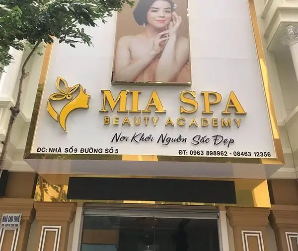 Làm bảng hiệu Spa tại Kon Tum Làm bảng hiệu Spa tại Kon Tum