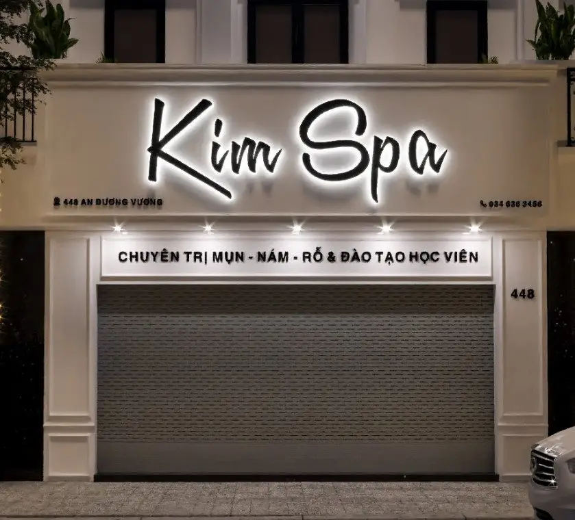 Làm bảng hiệu Spa tại Kon Tum Làm bảng hiệu Spa tại Kon Tum