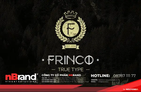 10 font chữ sáng tạo của năm 2015 dành cho những dự án đột phá 9 font 2015 17