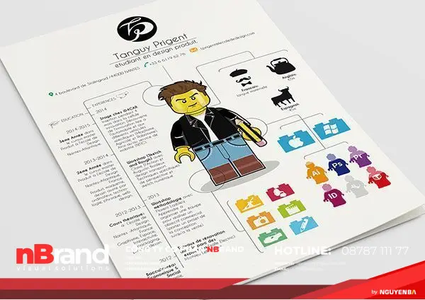 10 ý tưởng thiết kế resume táo bạo 19 resume-11