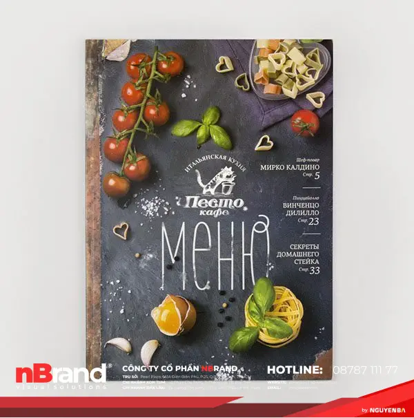20 mẫu thiết kế thực đơn nhà hàng cực kỳ ngon mắt 14 menu dep