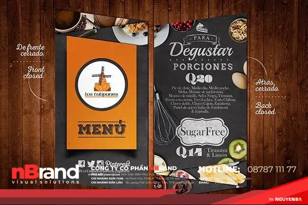 20 mẫu thiết kế thực đơn nhà hàng cực kỳ ngon mắt 21 menu dep